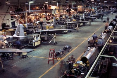 P-51D production Inglewood, CA