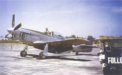 P-51D used for pilot training